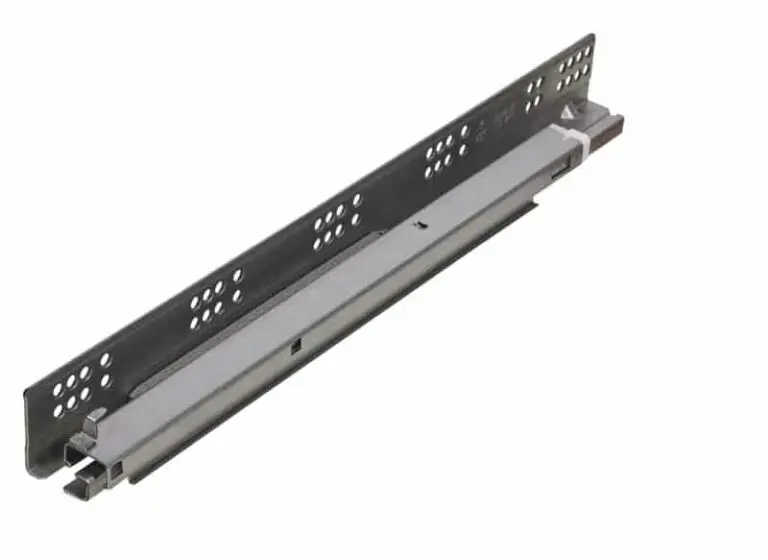 280-1071 - CGS Full Extension Cushion Close Undermount Slide for Face Frame Cabinet - Slide Only