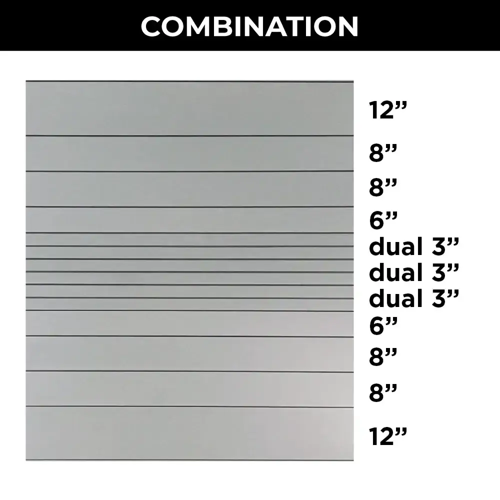 Slatwall Combination