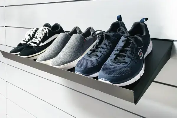 Solid Metal Shoe Rack