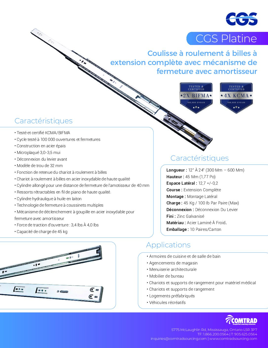 CGS-Platinum-100-LB-BIFMA-Certified-Full-Extension-Ball-Bearing-Slide-FRENCH