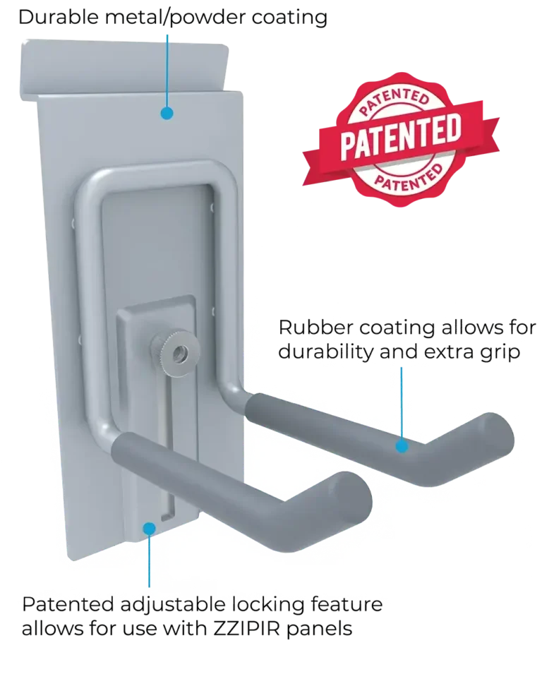 Zzipir - 4" Double Hook